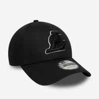 New Era Los Angeles Lakers NBA Team Outline Black 9FORTY Cap