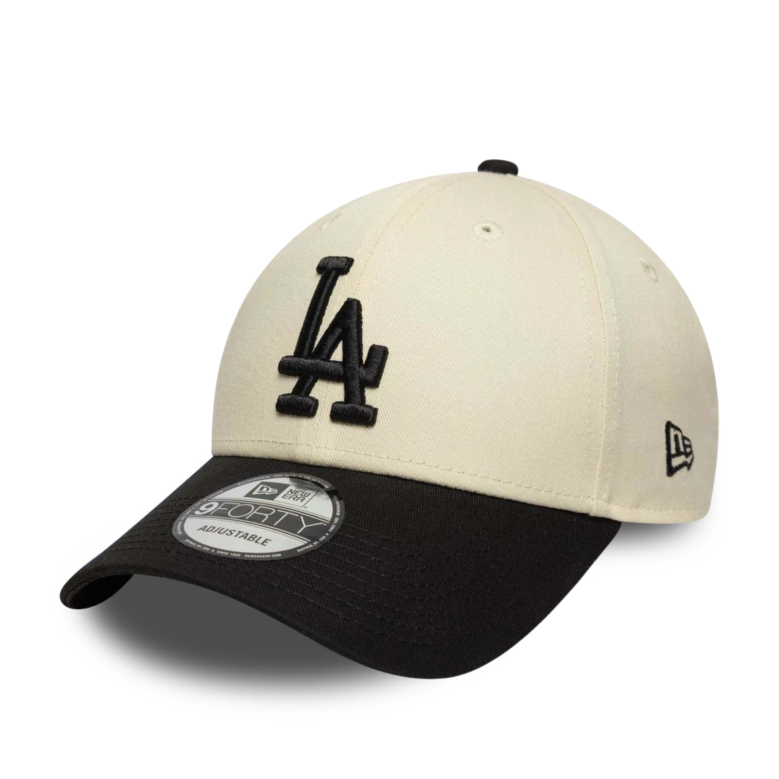 New Era LA Dodgers MLB Colour Block Light Beige 9FORTY Cap