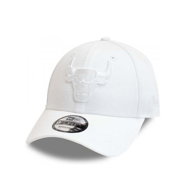 New Era New Chicago Bulls Essential White on White 9FORTY Cap