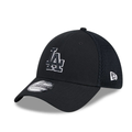 New Era LA Dodgers MLB Evergreen Neo Black 39THIRTY Stretch Fit Cap