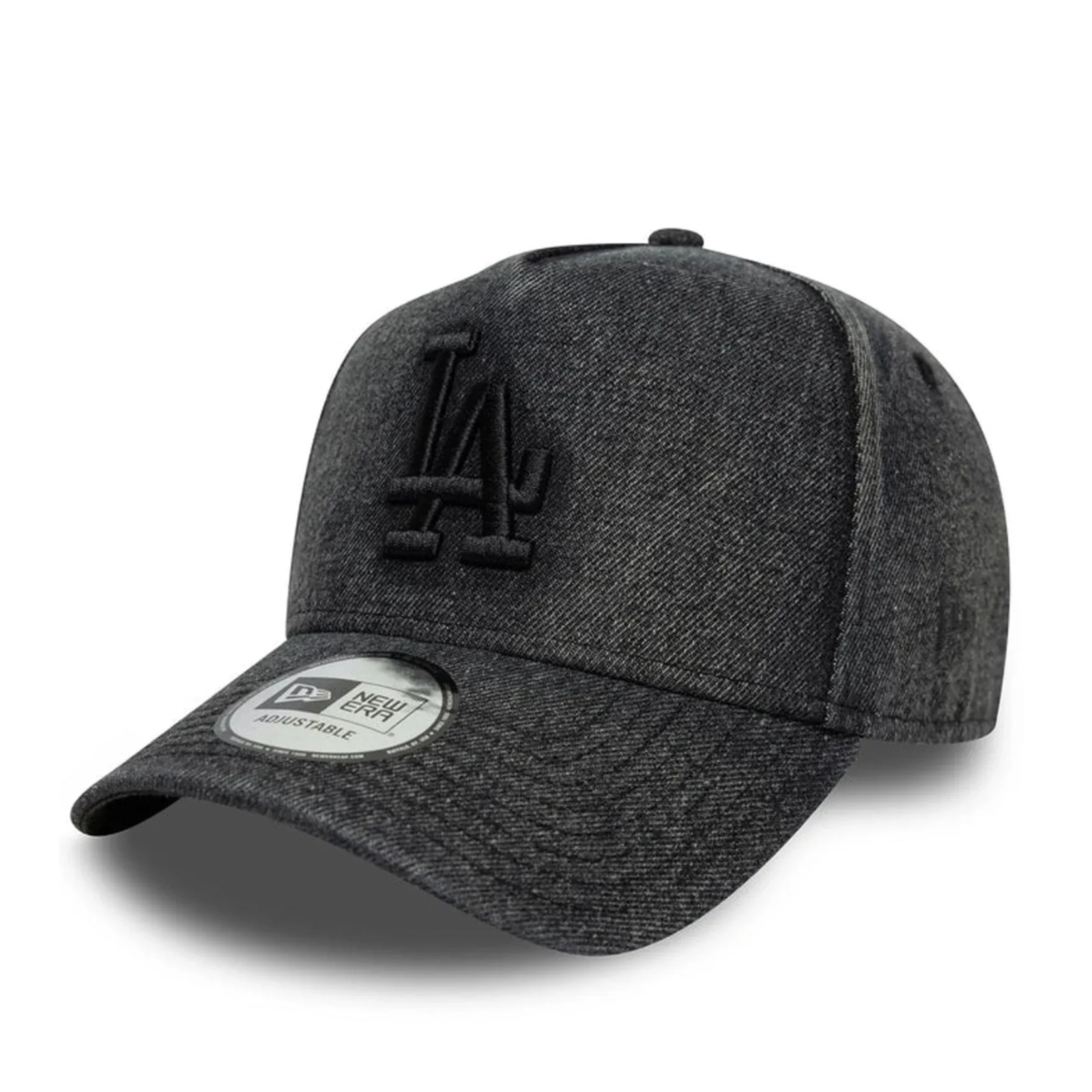 New Era LA Dodgers MLB Denim Black 9FORTY E-Frame Trucker Cap