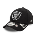 New Era Las Vegas Raiders NFL Black 9FORTY Stretch Snap Adjustable Cap