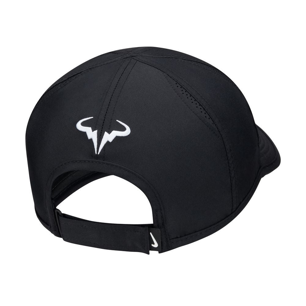 Nike Dri-Fit Club Black Hat Rafael Nada Tennis cap