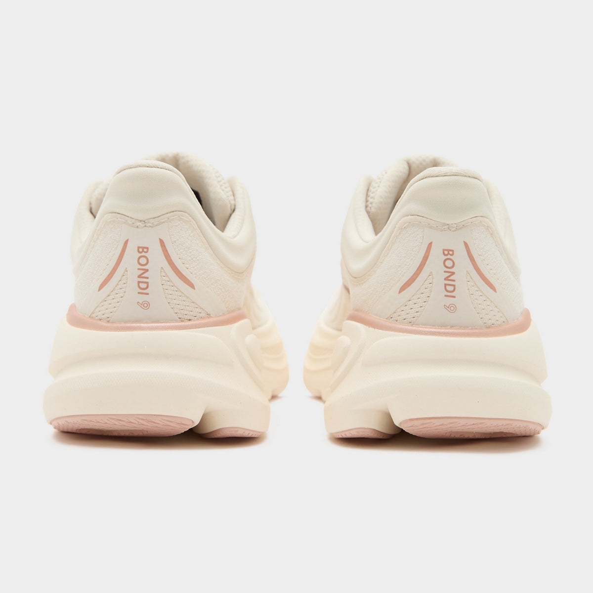 Beige HOKA Bondi 9 Women's