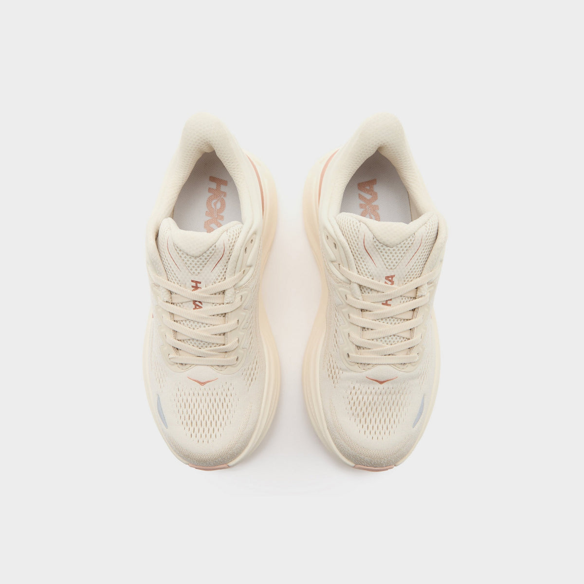 Beige HOKA Bondi 9 Women's