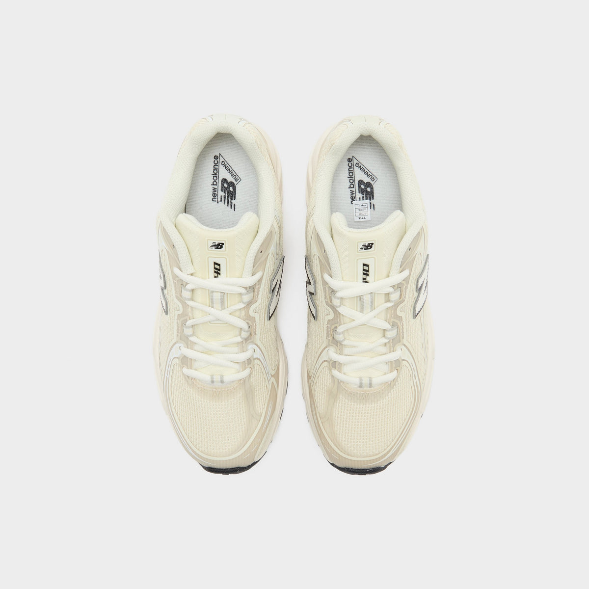 Beige New Balance 740 No Sew Women's