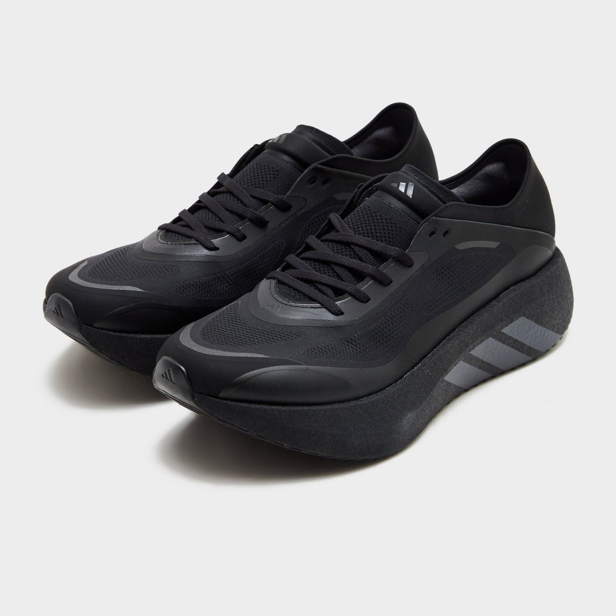 Black adidas Hyperboost Run