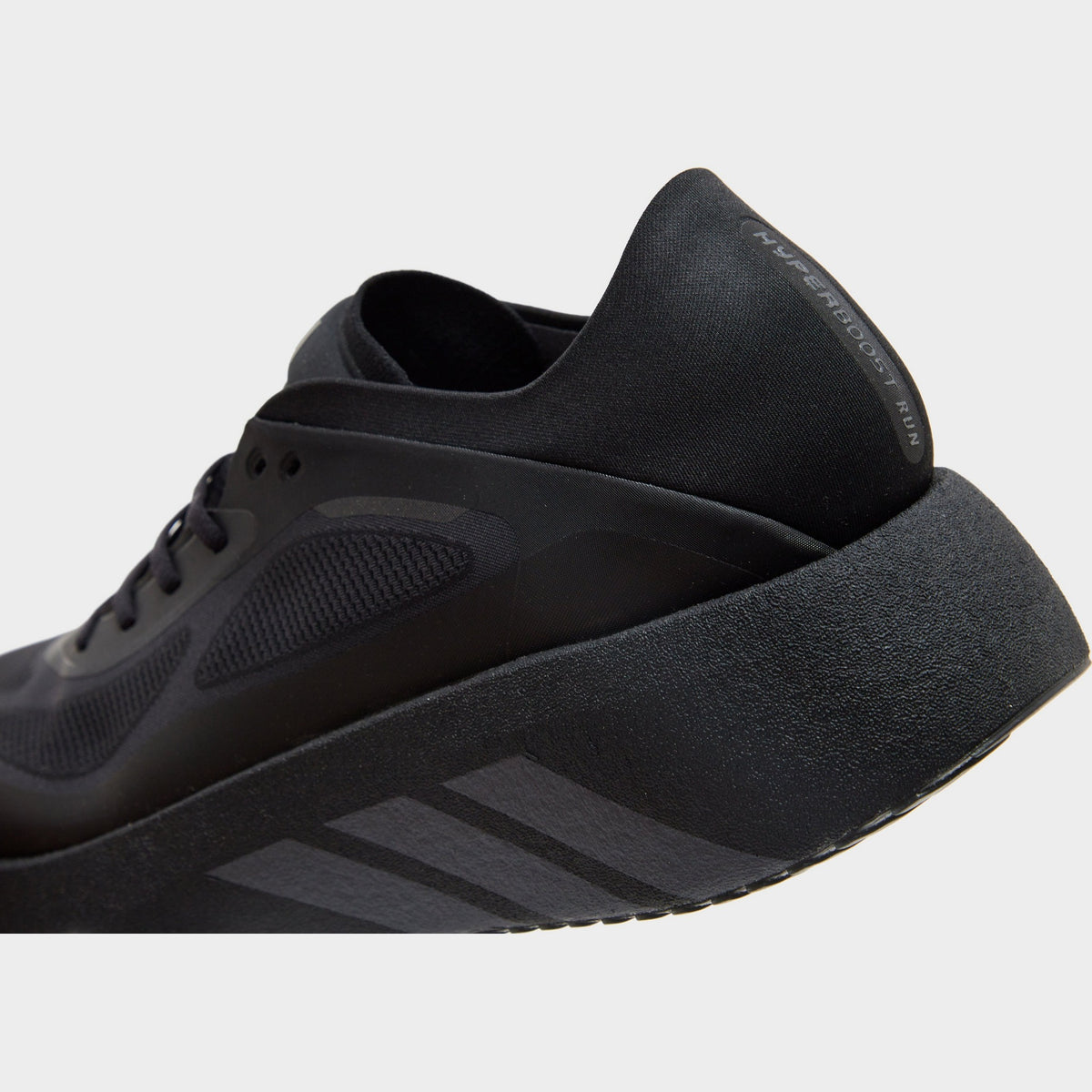 Black adidas Hyperboost Run