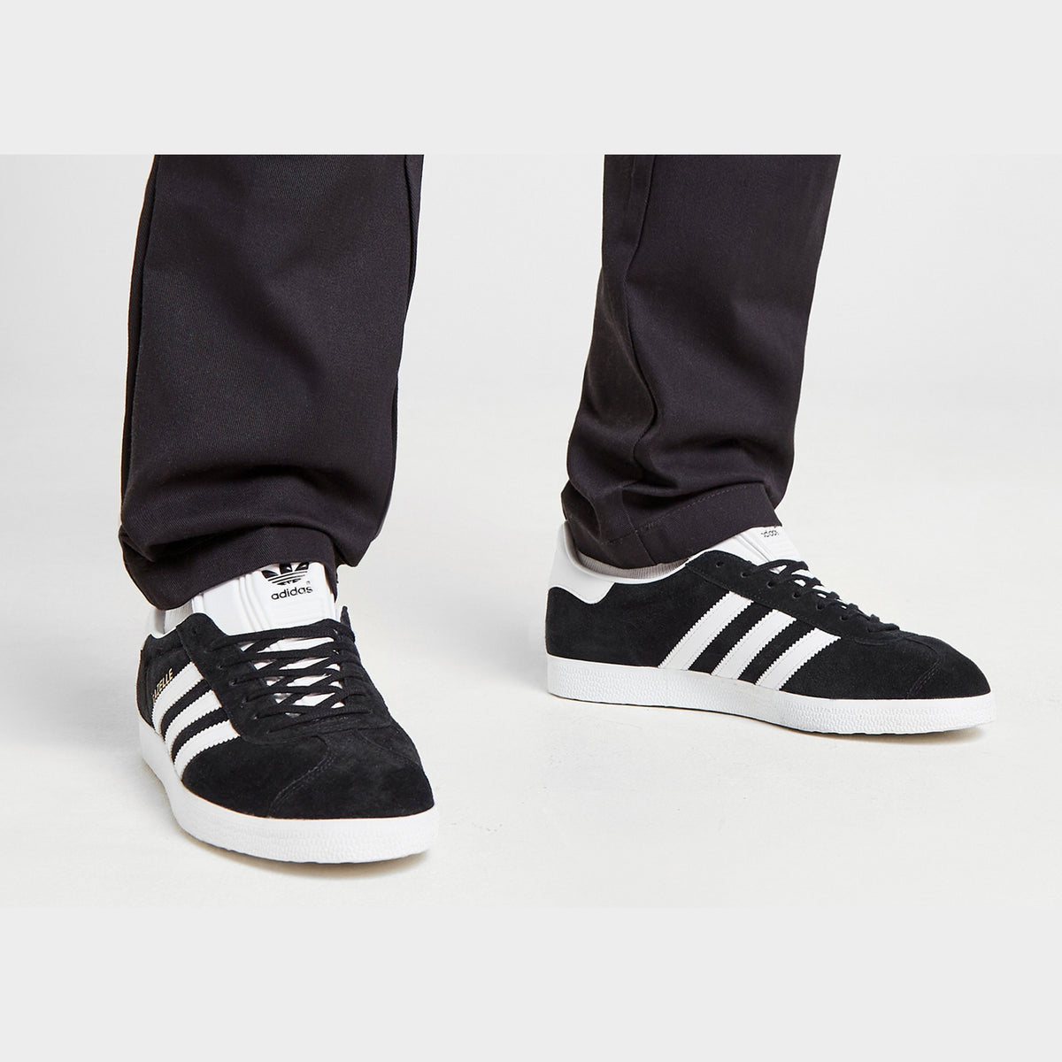 Black adidas Originals Gazelle