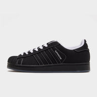 Black adidas Originals Superstar II Canvas