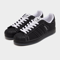 Black adidas Originals Superstar II Canvas