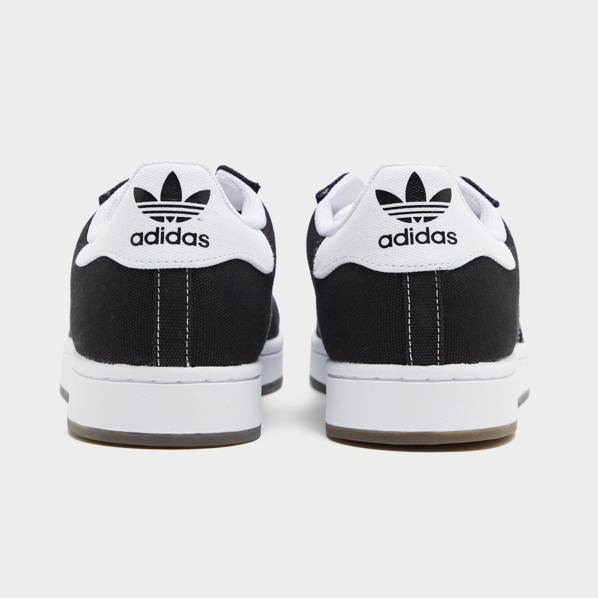 Black adidas Originals Superstar II Canvas