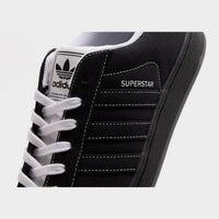 Black adidas Originals Superstar II Canvas