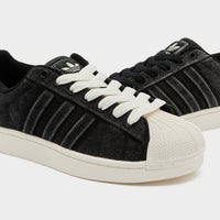 Black adidas Originals Superstar II Denim