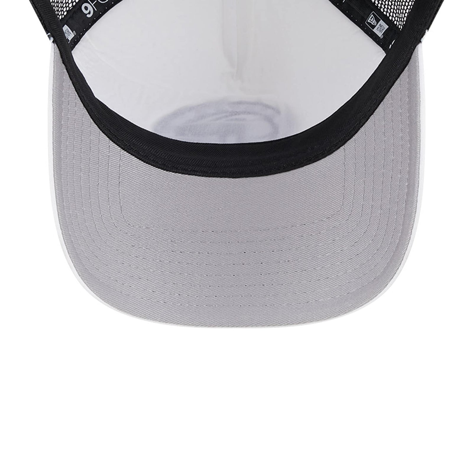 New Era Brooklyn Nets Court Sport Foam A-Frame 9FORTY Adjustable Trucker Hat