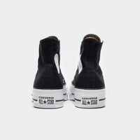 Black Converse All Star Lift High Platform Women's