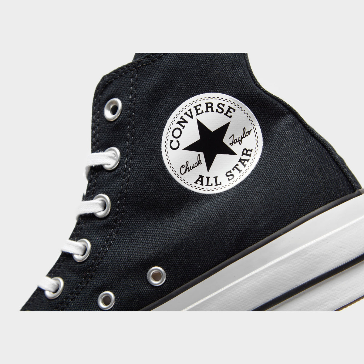 Black Converse All Star Lift High Platform Women's