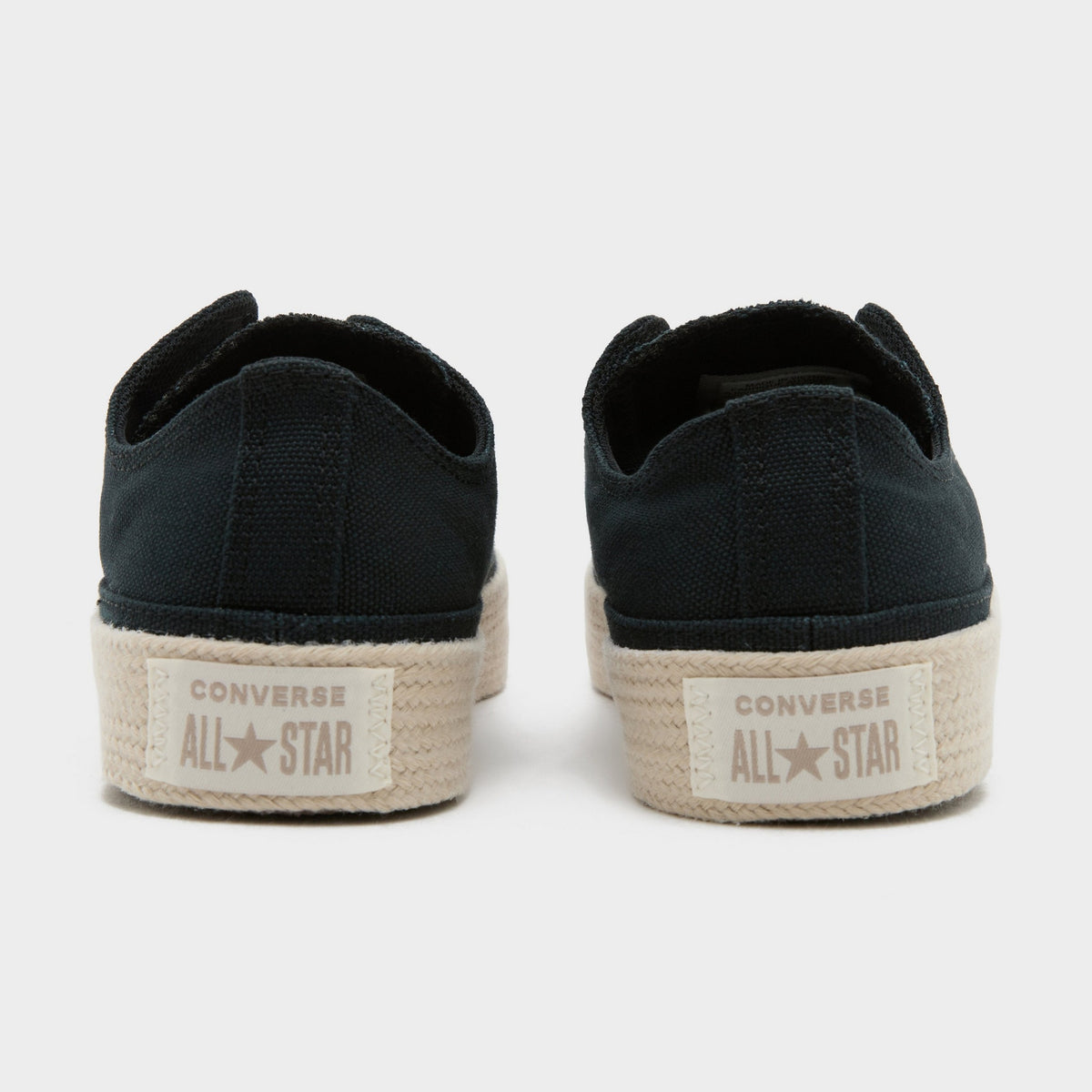 Black Converse Chuck Taylor All Star Espadrille Women's