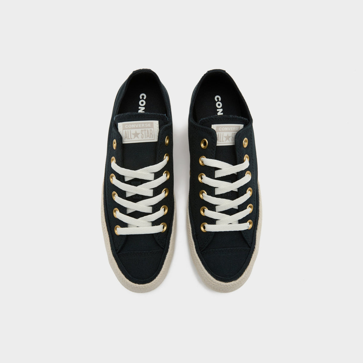 Black Converse Chuck Taylor All Star Espadrille Women's