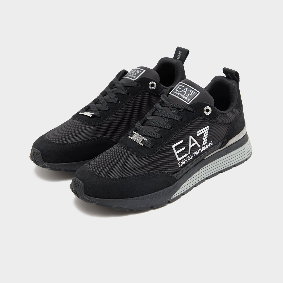Black EA7 Emporio Armani Milano 2