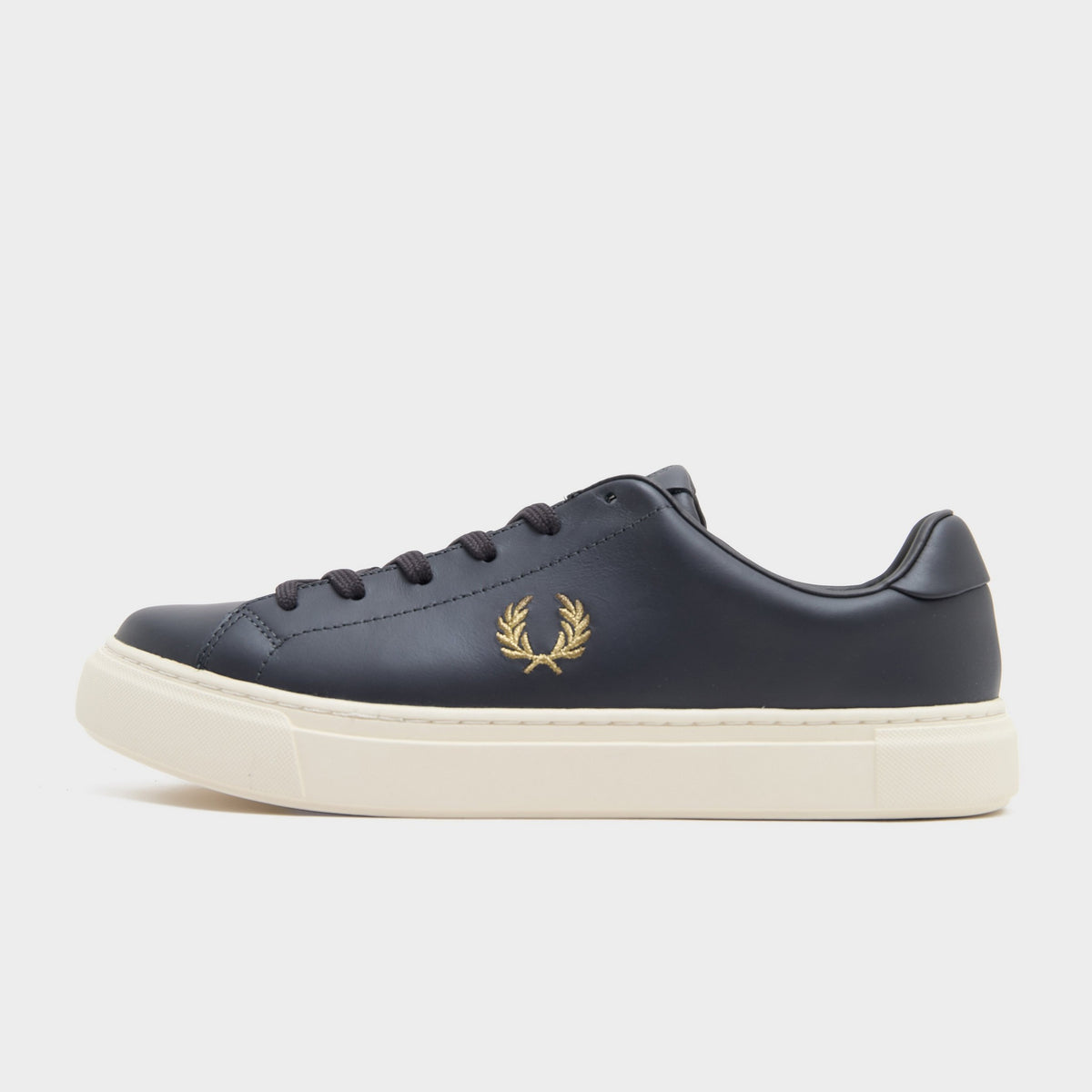 Black Fred Perry B71 Leather