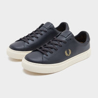 Black Fred Perry B71 Leather
