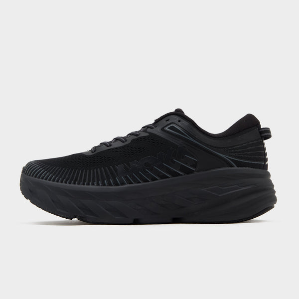 Black HOKA Bondi 7