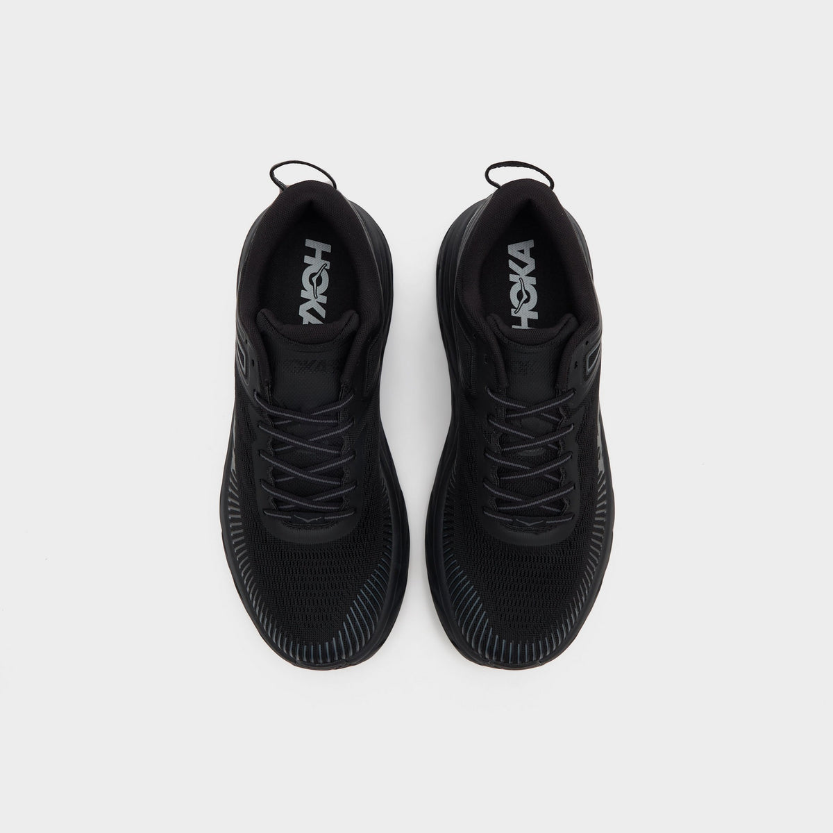 Black HOKA Bondi 7