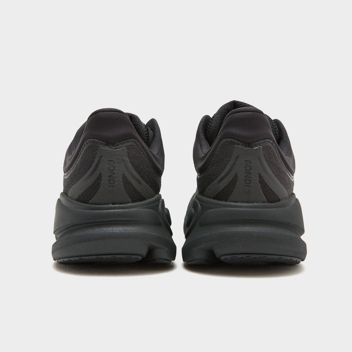 Black HOKA Bondi 9