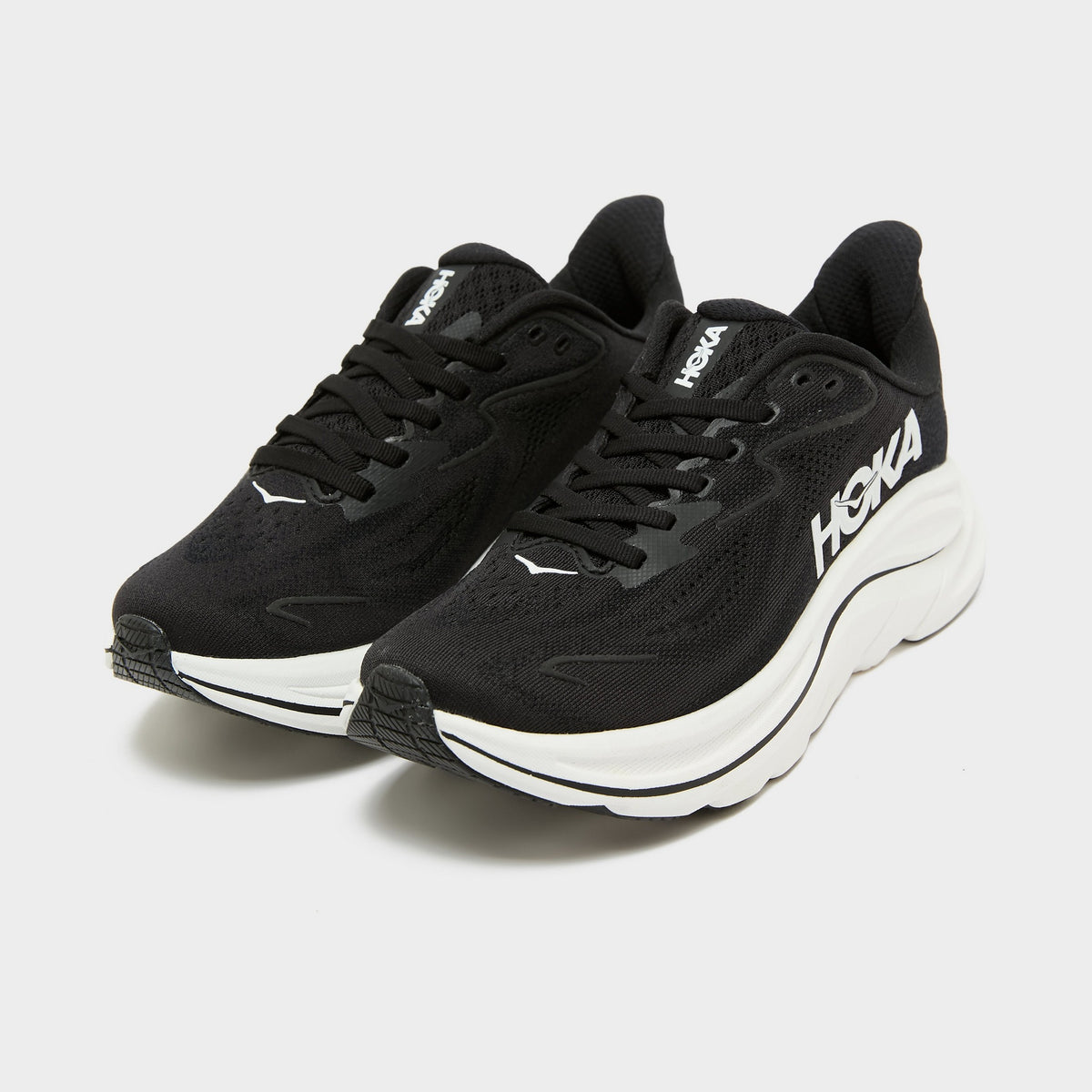 Black HOKA Clifton 10 Women's