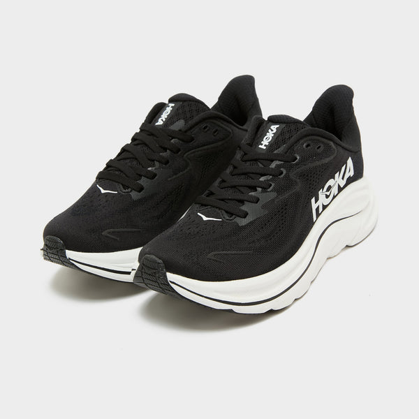 Black HOKA Clifton 10 Women's