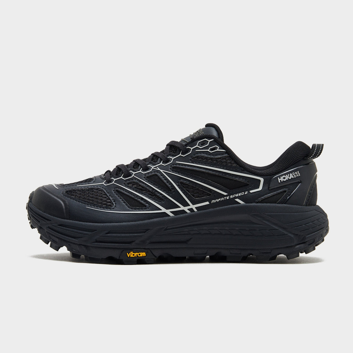 Black HOKA Mafate Speed 2