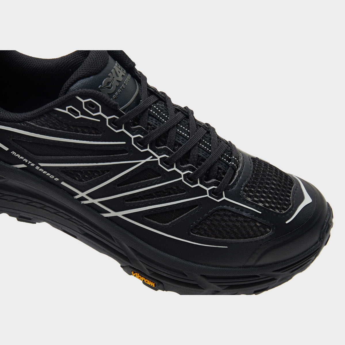 Black HOKA Mafate Speed 2