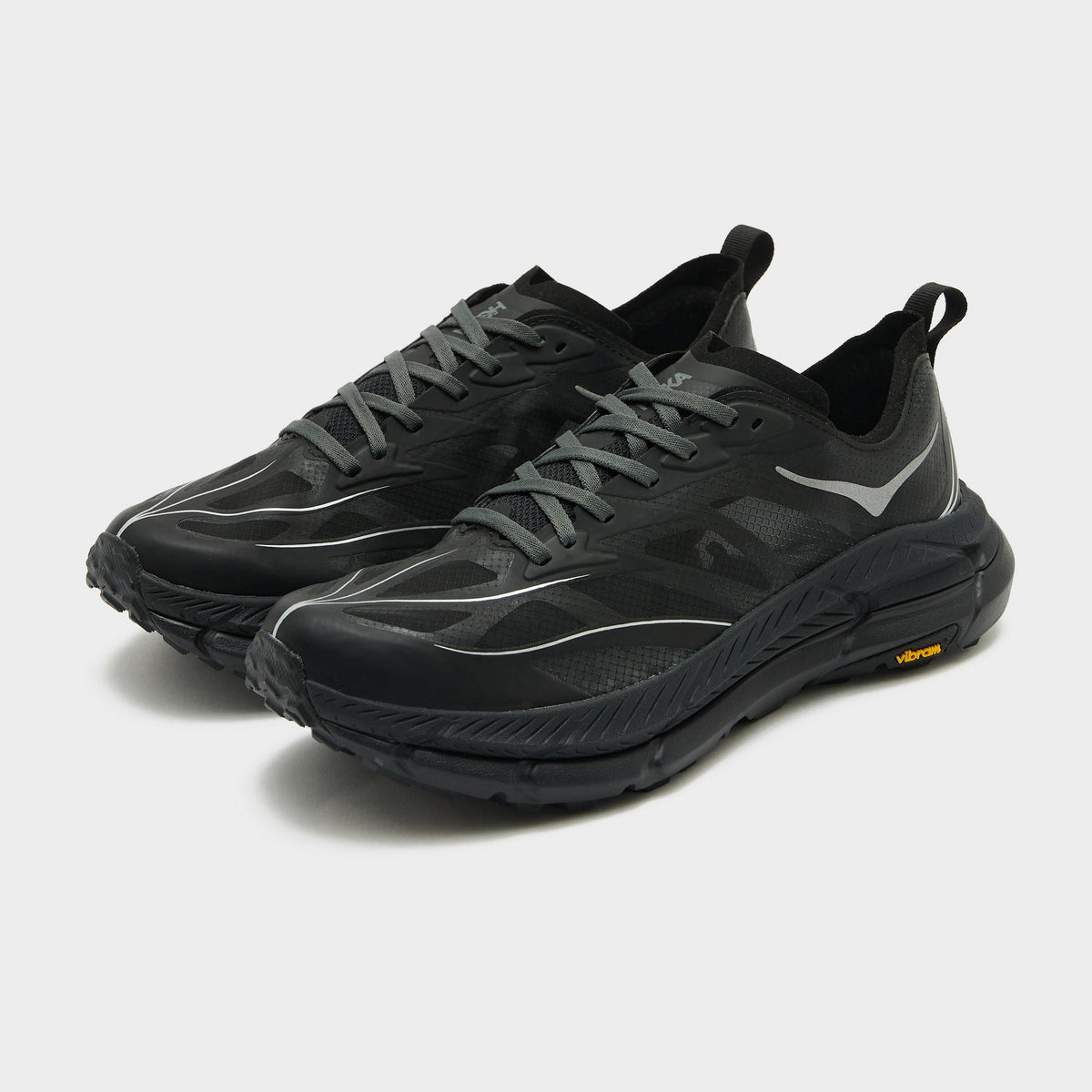 Black HOKA Mafate Speed 4 Lite