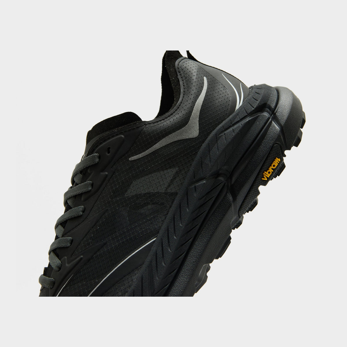 Black HOKA Mafate Speed 4 Lite