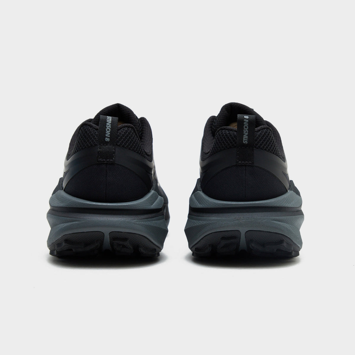 Black HOKA Stinson 8