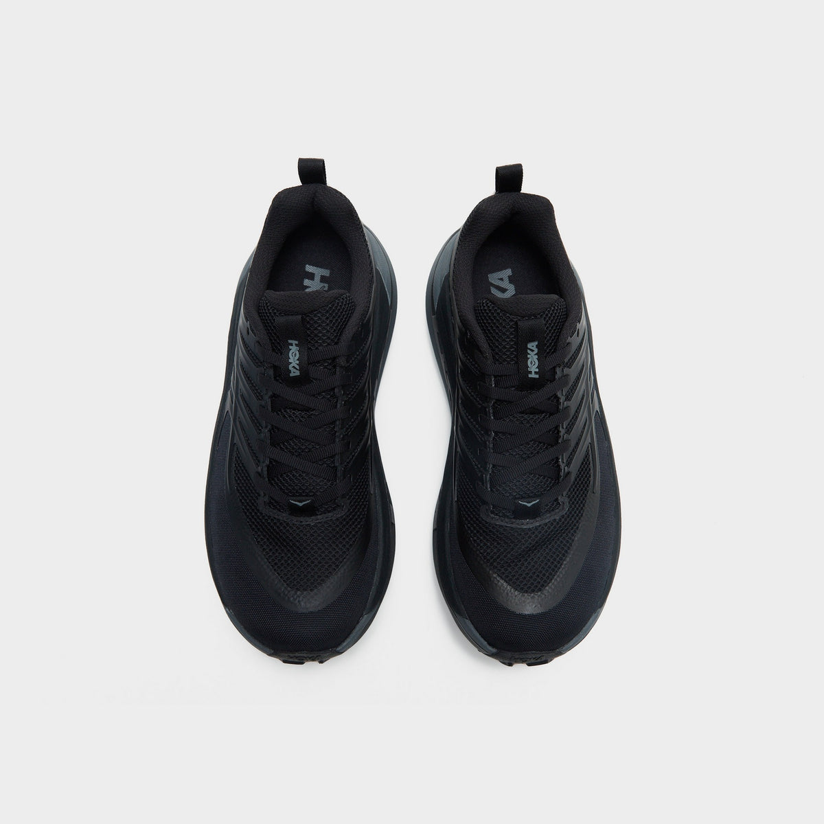 Black HOKA Stinson 8