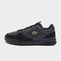 Black Lacoste Slam Break Leather