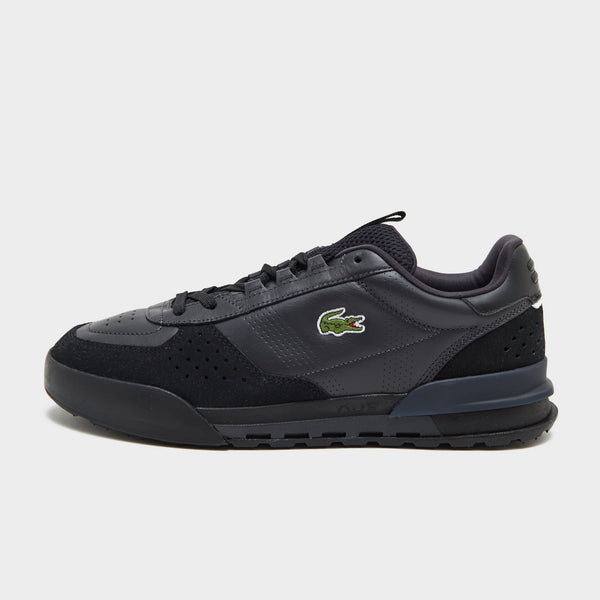 Black Lacoste Slam Break Leather