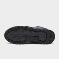 Black Lacoste Slam Break Leather