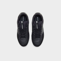 Black Lacoste Slam Break Leather