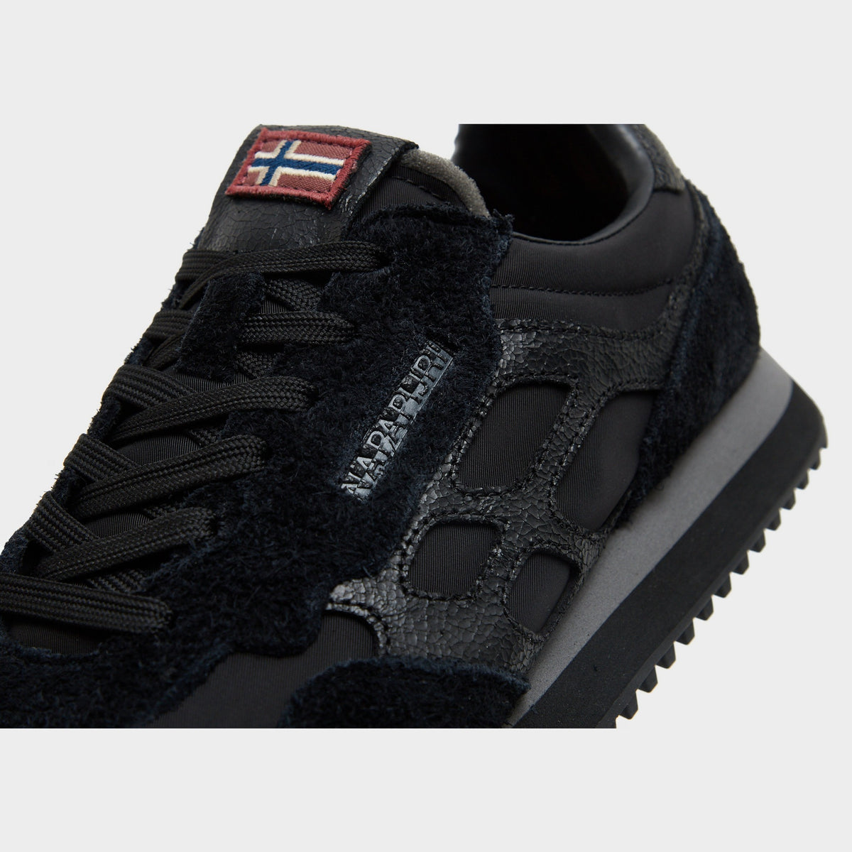 Black Napapijri Element Suede