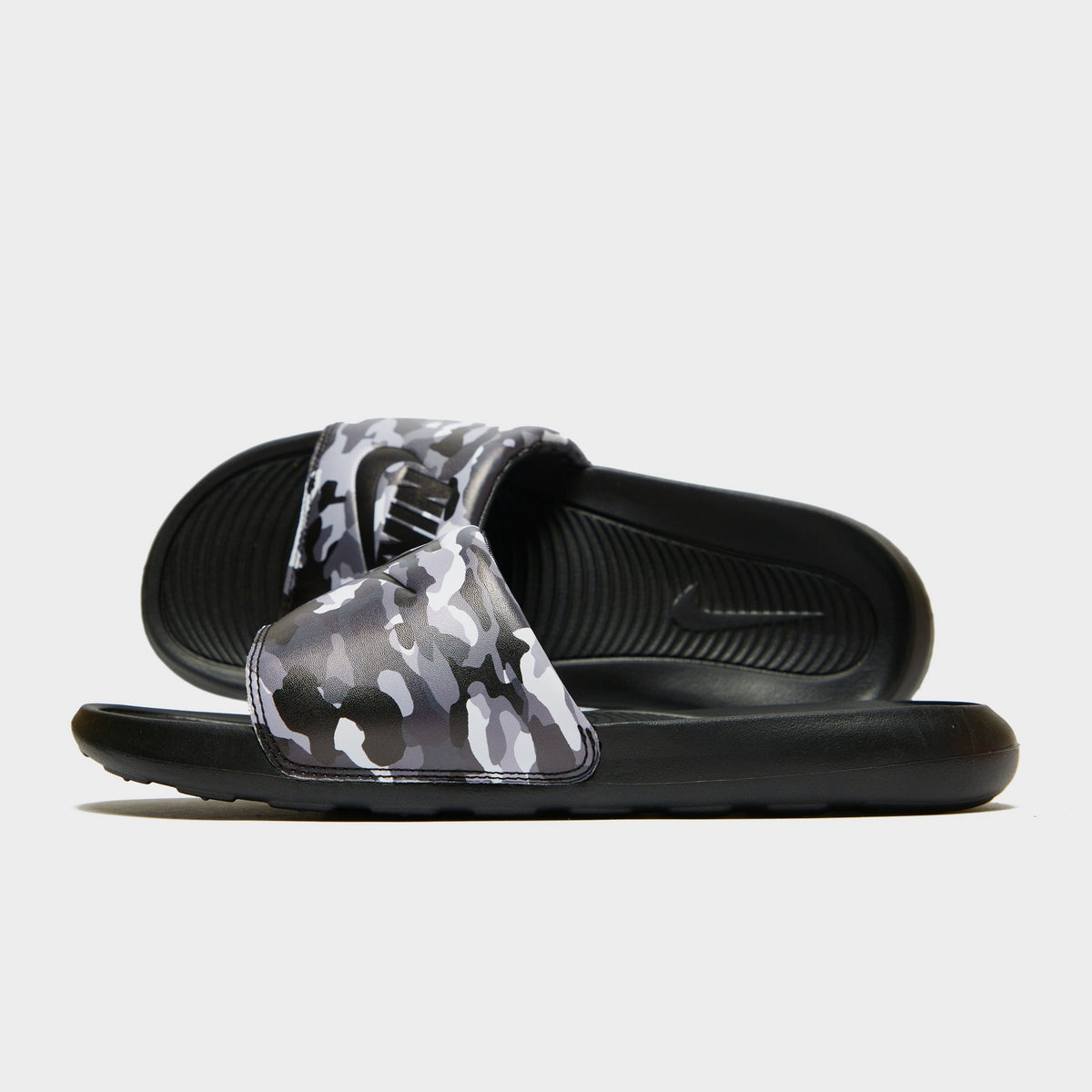Black Nike Victori One Slides