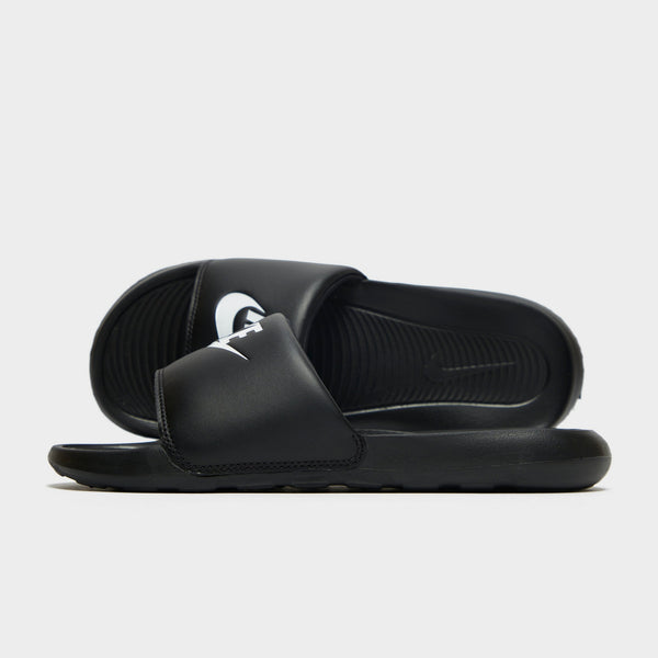 Black Nike Victori One Slides Women's