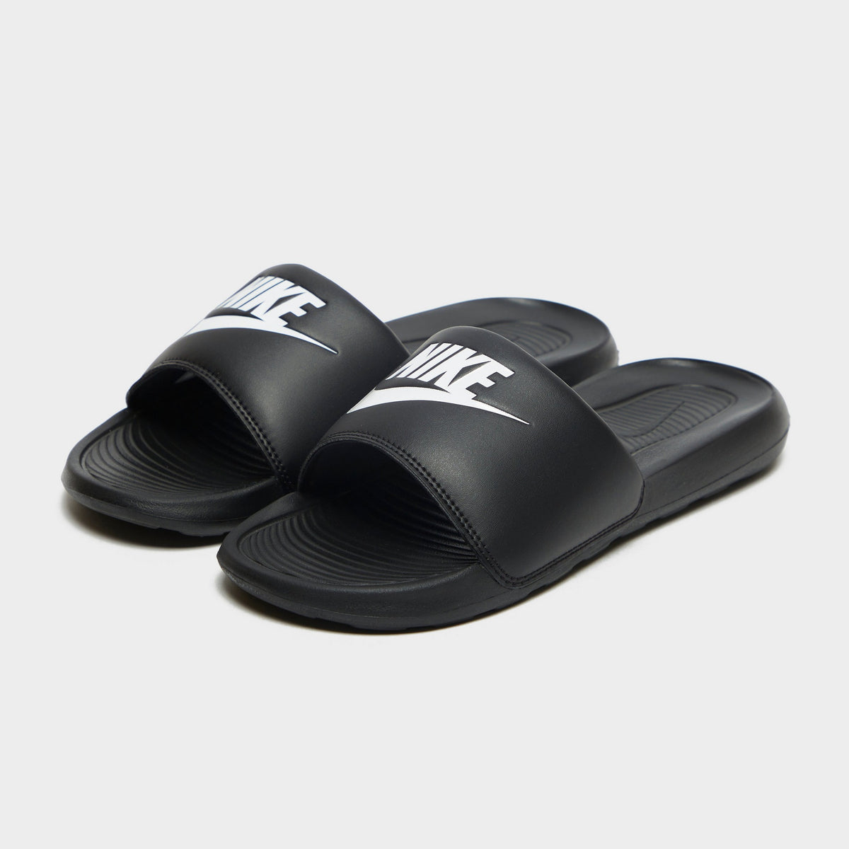 Black Nike Victori One Slides Women's