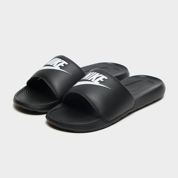 Black Nike Victori One Slides Women's
