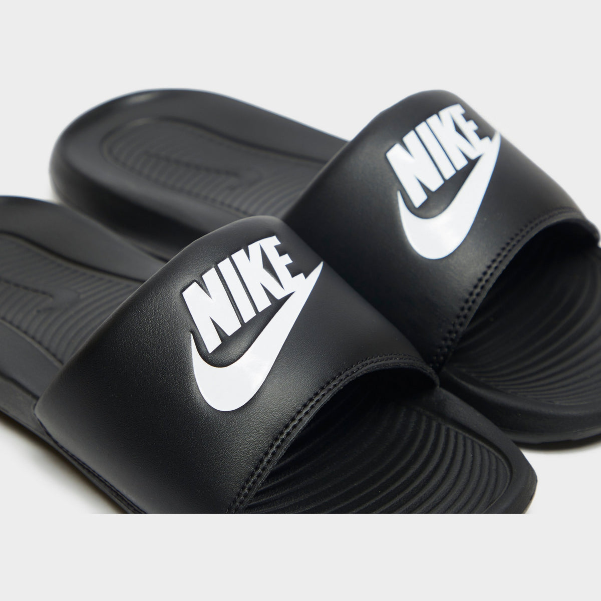 Black Nike Victori One Slides Women's
