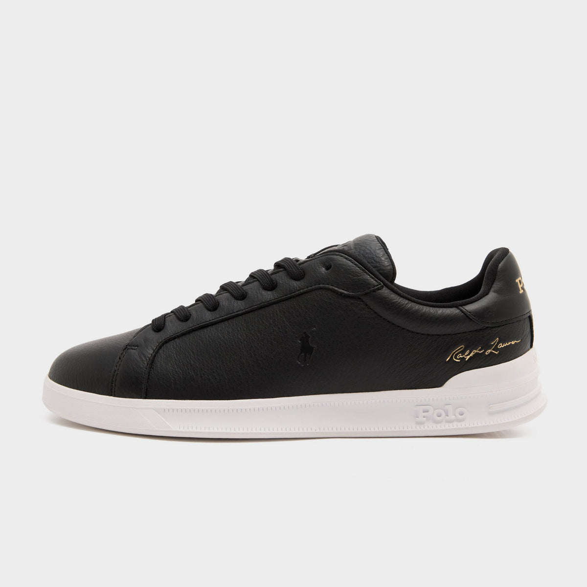 Black Polo Ralph Lauren Heritage Court Signature