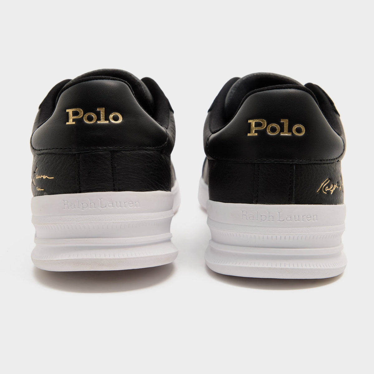Black Polo Ralph Lauren Heritage Court Signature