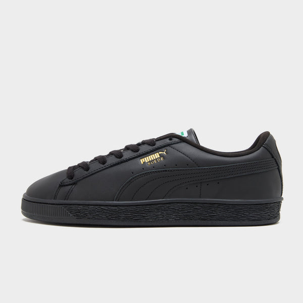 Black PUMA Suede Leather